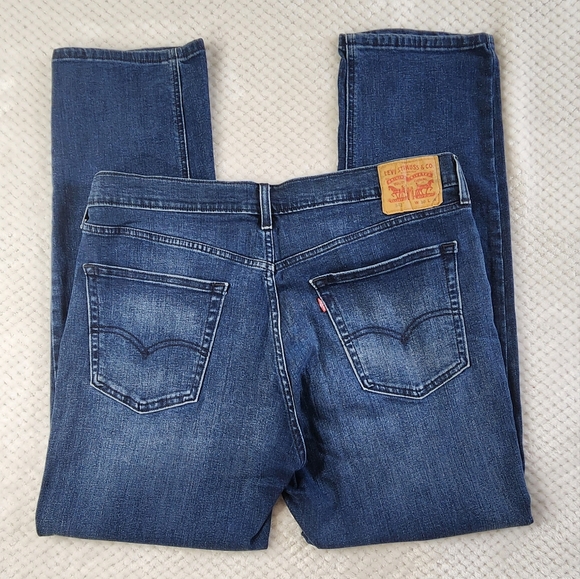 LEVI'S 541 MENS JEANS SIZE W36 L34 WASHED BLUE DENIM - Picture 2 of 9